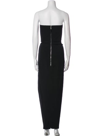 Rick Owens Strapless Long Dress