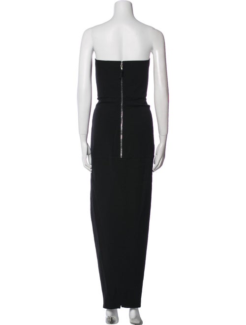 Rick Owens Strapless Long Dress