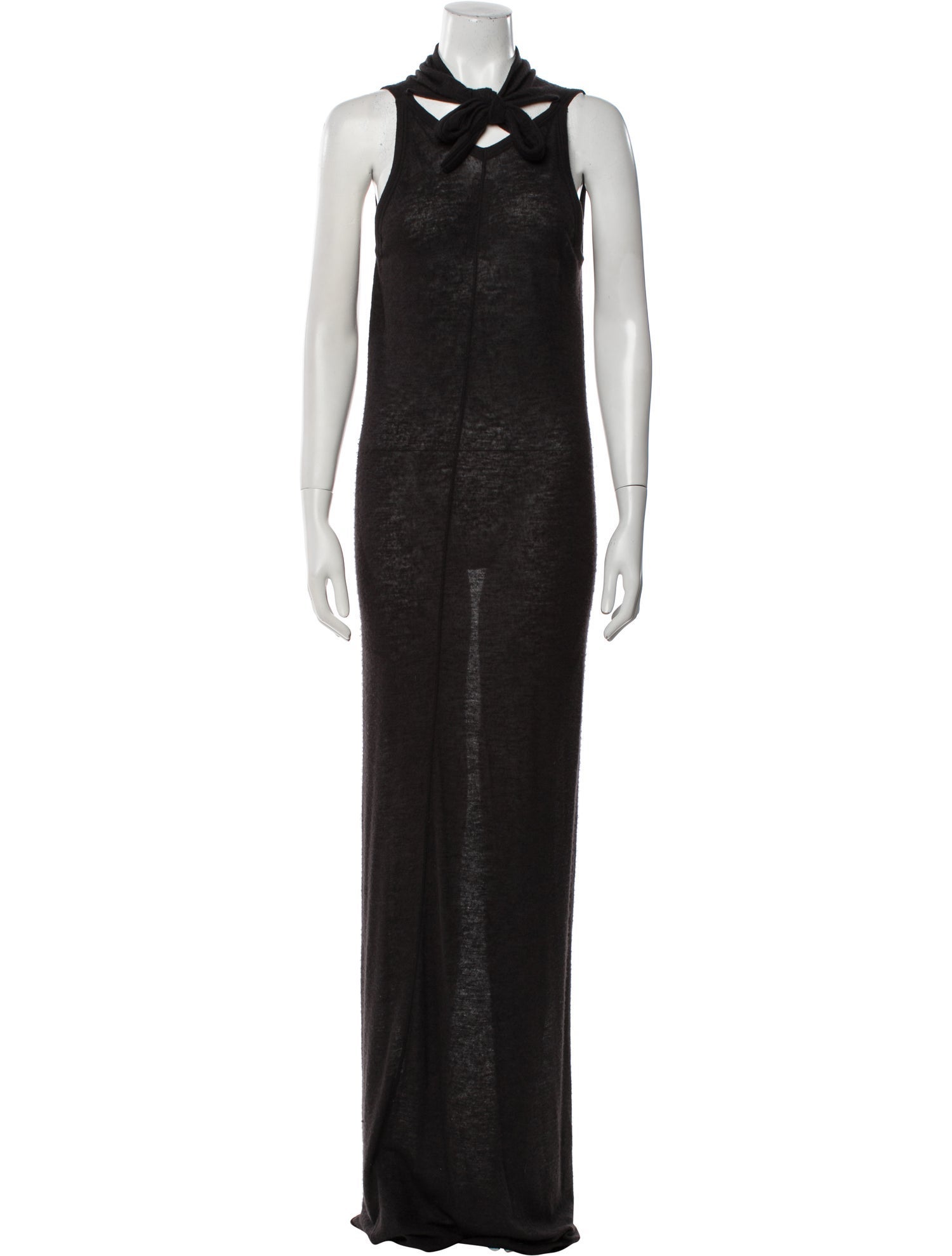 Rick Owens Cashmere Long Dress