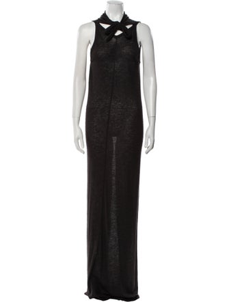 Rick Owens Cashmere Long Dress
