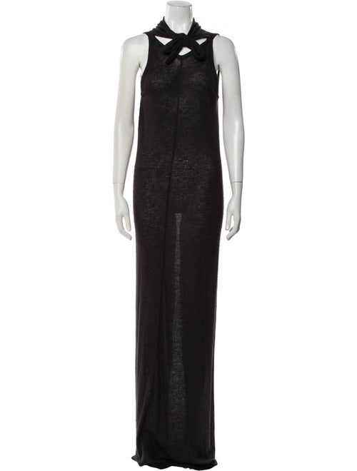 Rick Owens Cashmere Long Dress
