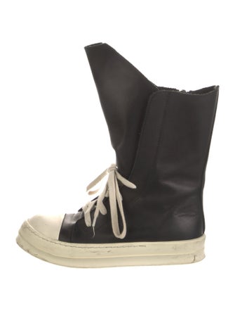 Rick Owens Leather Sneakers