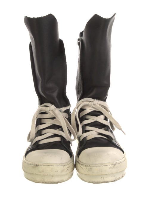 Rick Owens Leather Sneakers
