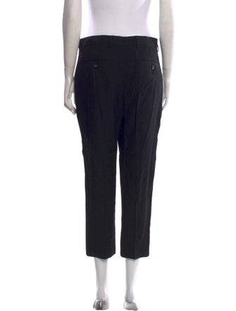 Rick Owens Virgin Wool Straight Leg Pants