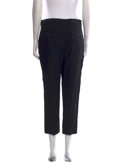 Rick Owens Virgin Wool Straight Leg Pants