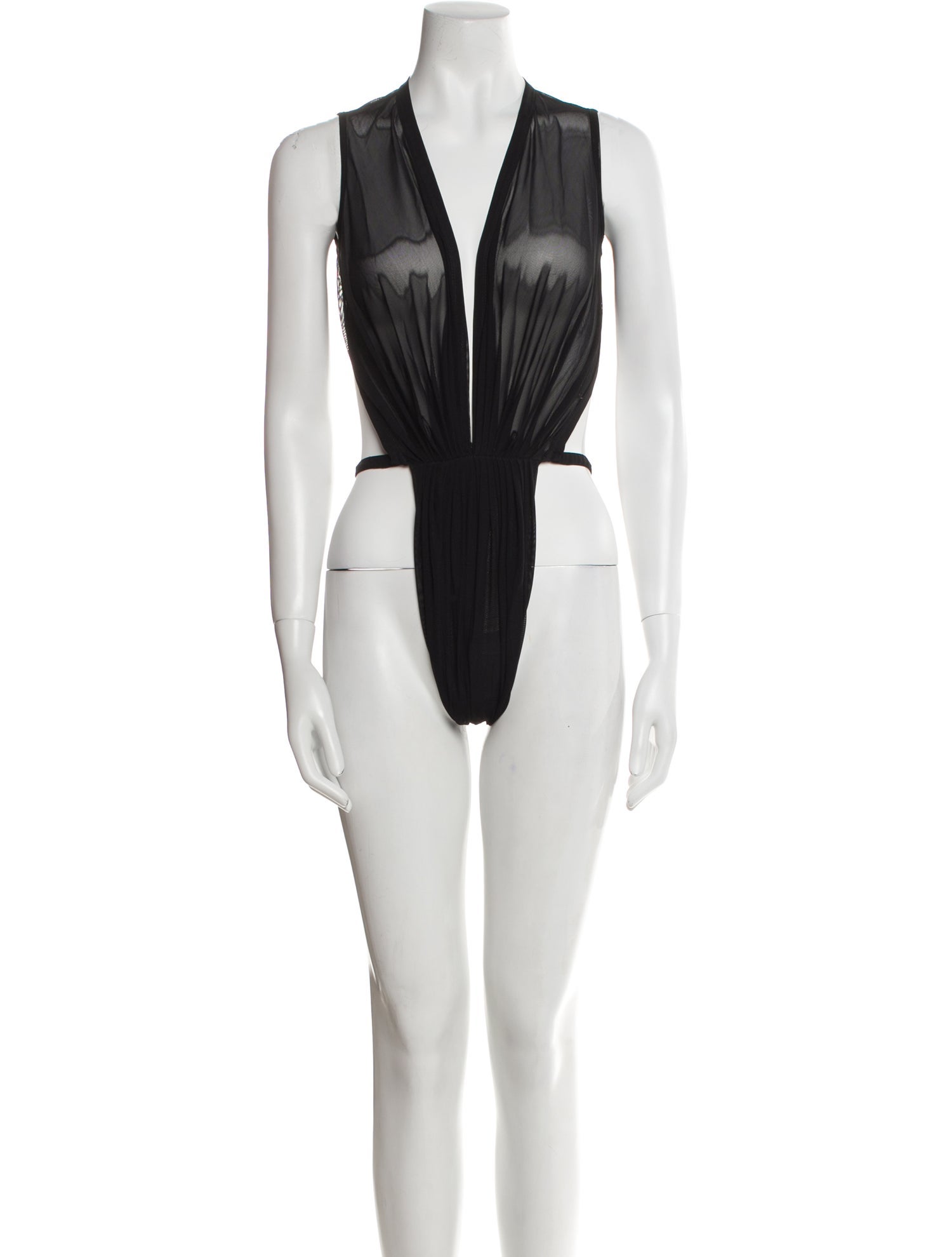 Rick Owens V-Neck Sleeveless Bodysuit w/ Tags
