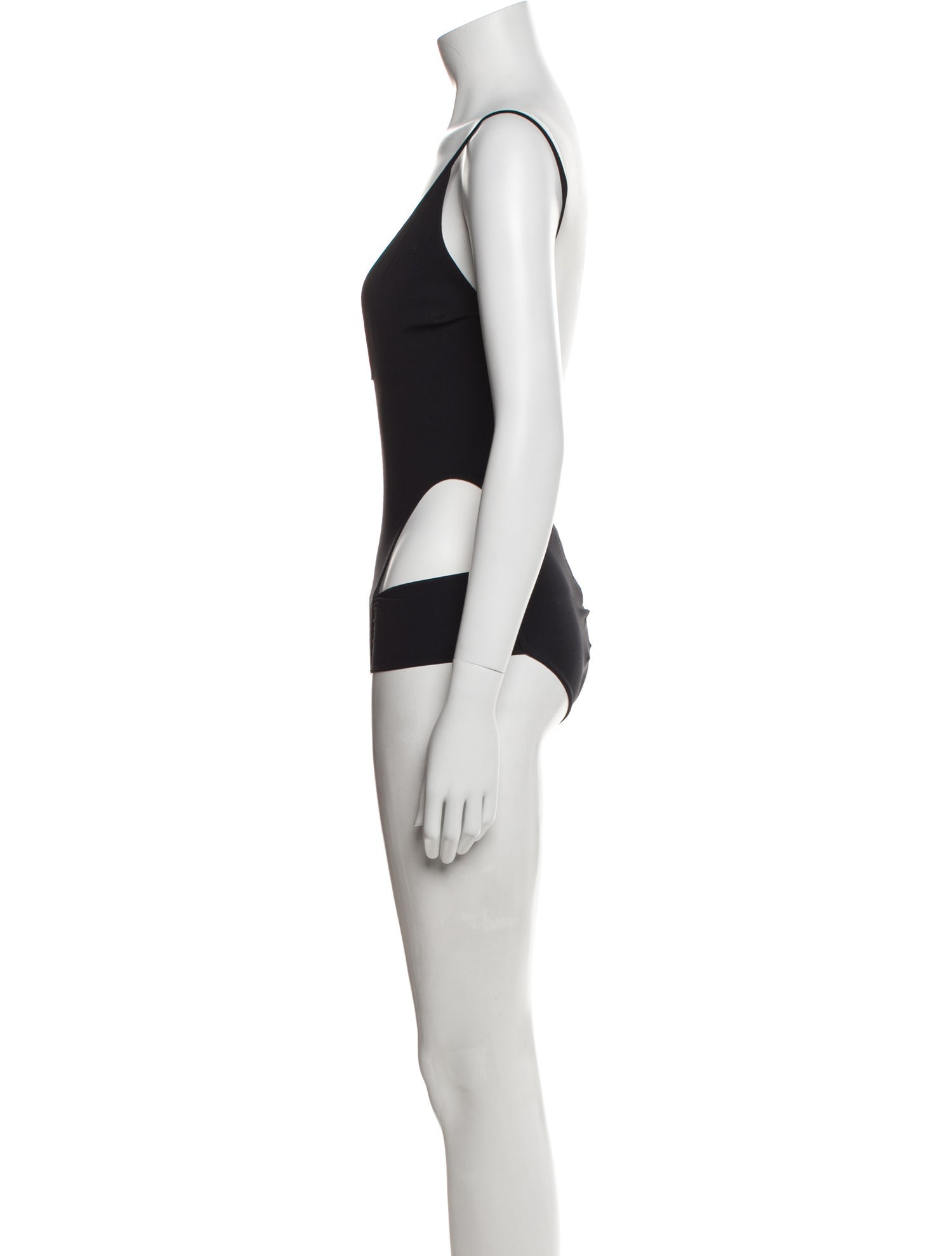 Rick Owens V-Neck Sleeveless Bodysuit
