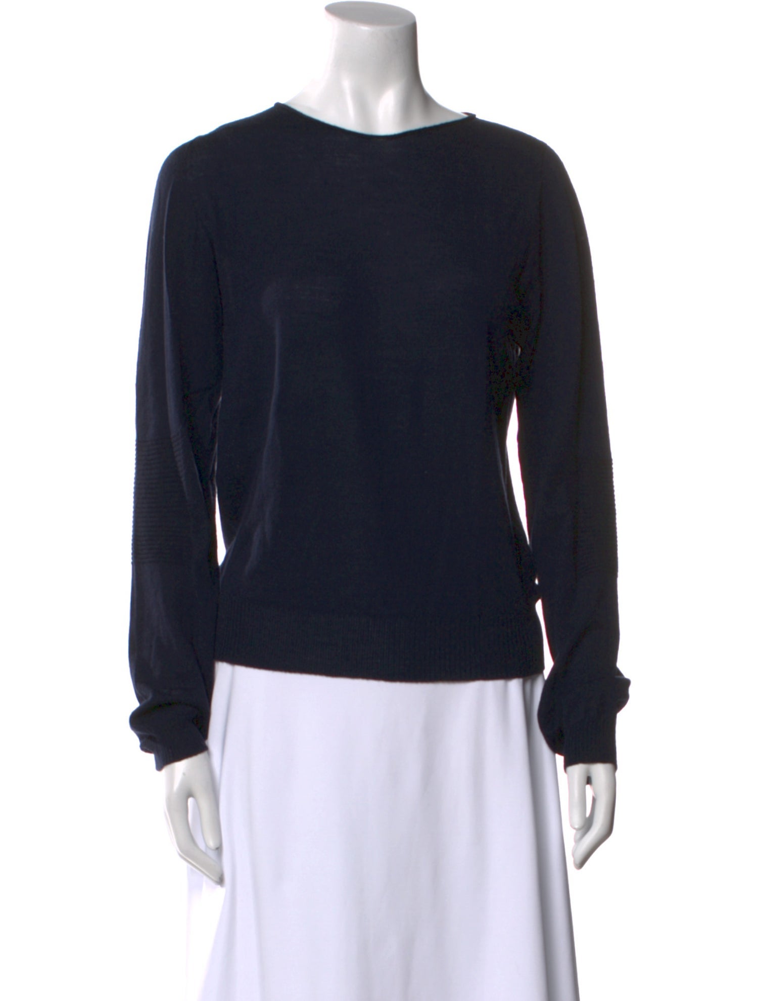 Rick Owens Virgin Wool Bateau Neckline Sweater