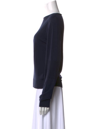 Rick Owens Virgin Wool Bateau Neckline Sweater