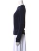 Rick Owens Virgin Wool Bateau Neckline Sweater
