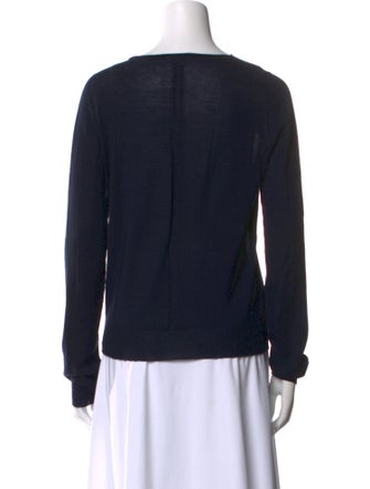 Rick Owens Virgin Wool Bateau Neckline Sweater