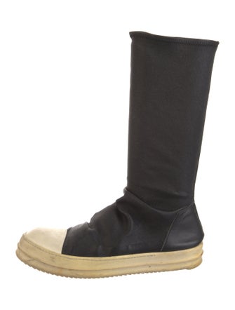 Rick Owens Leather Boots