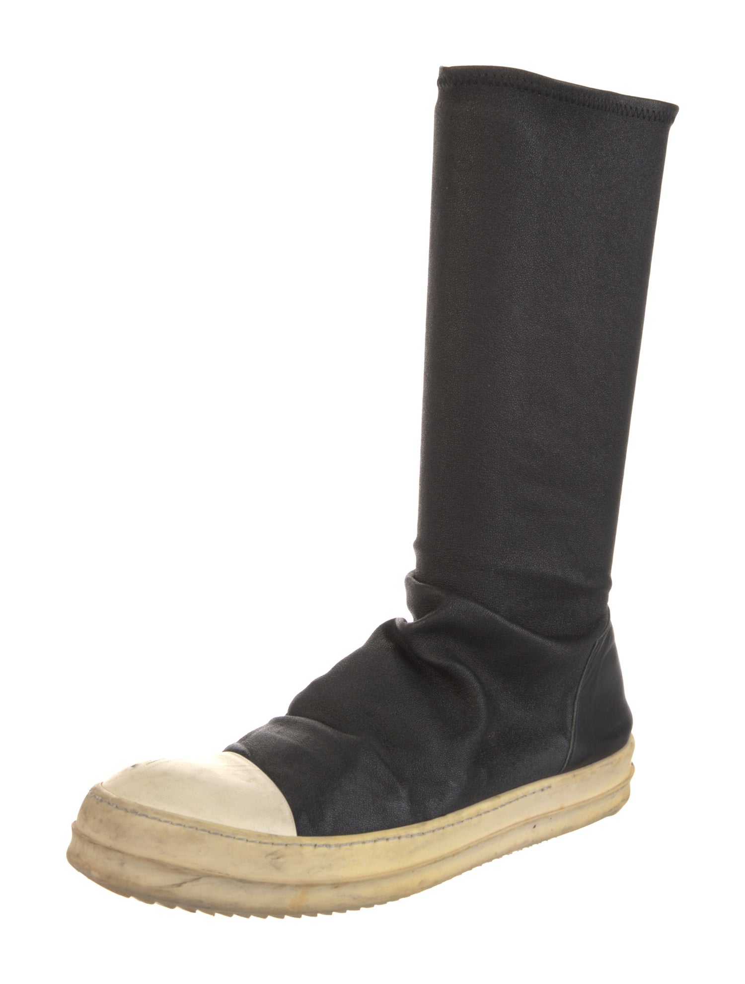 Rick Owens Leather Boots