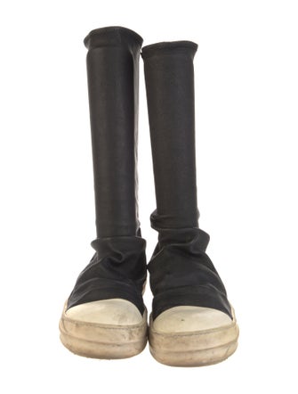 Rick Owens Leather Boots