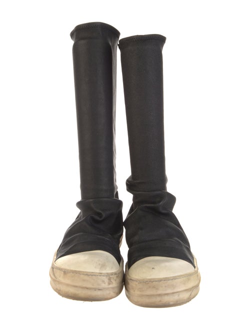 Rick Owens Leather Boots