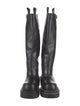 Rick Owens Leather Boots