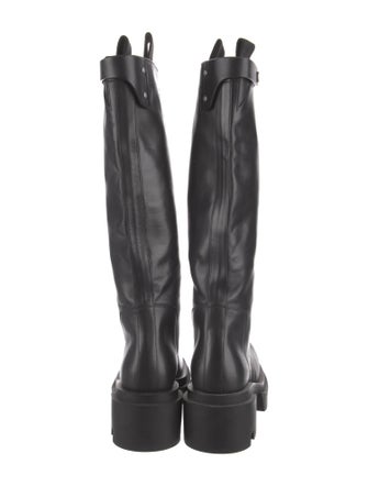 Rick Owens Leather Boots