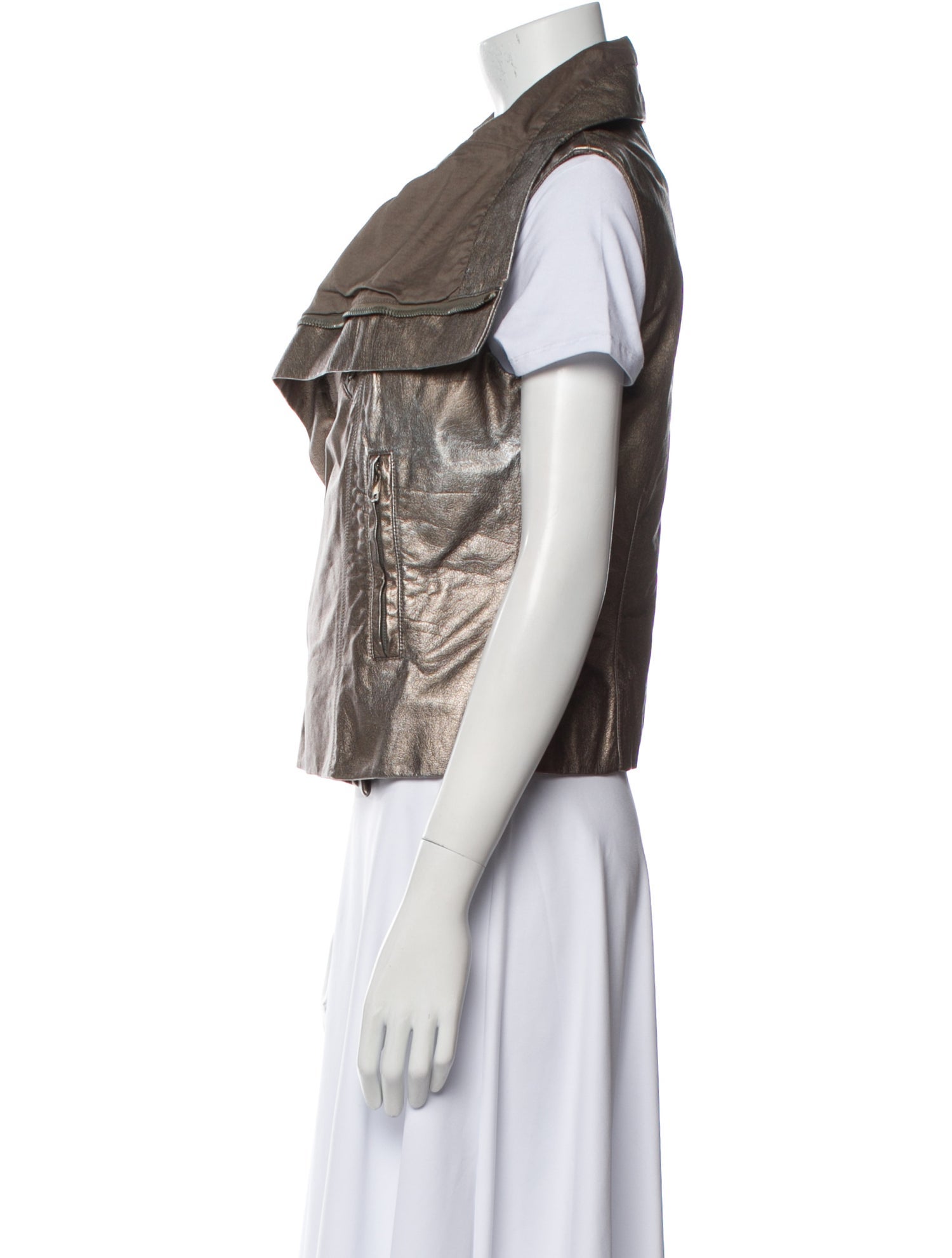 Rick Owens Leather Vest