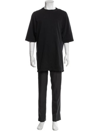 Rick Owens Crew Neck Short Sleeve T-Shirt