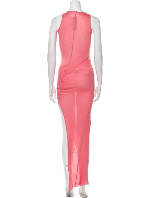 Rick Owens V-Neck Long Dress