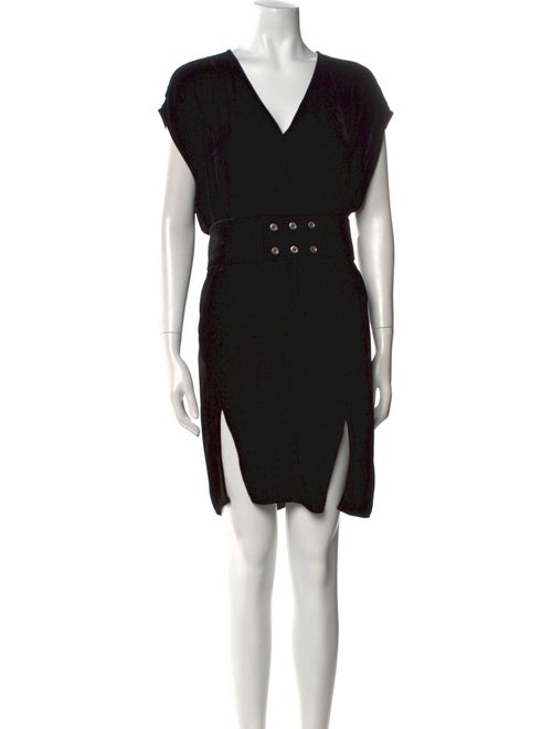 Rick Owens V-Neck Mini Dress