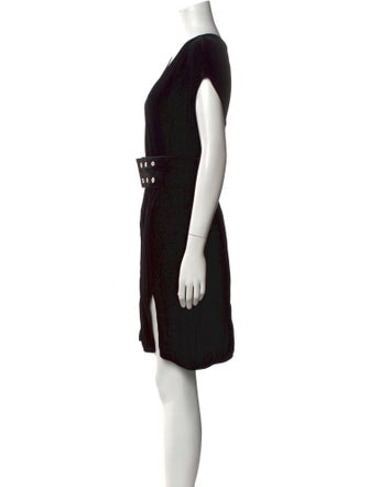 Rick Owens V-Neck Mini Dress