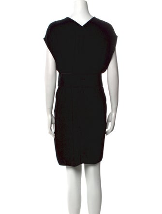 Rick Owens V-Neck Mini Dress