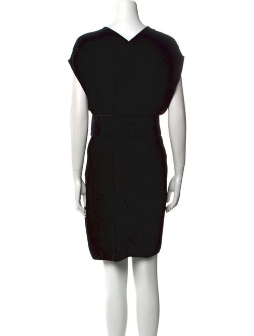 Rick Owens V-Neck Mini Dress