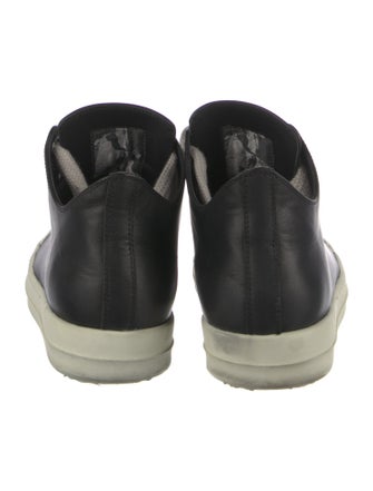 Rick Owens Leather Sneakers