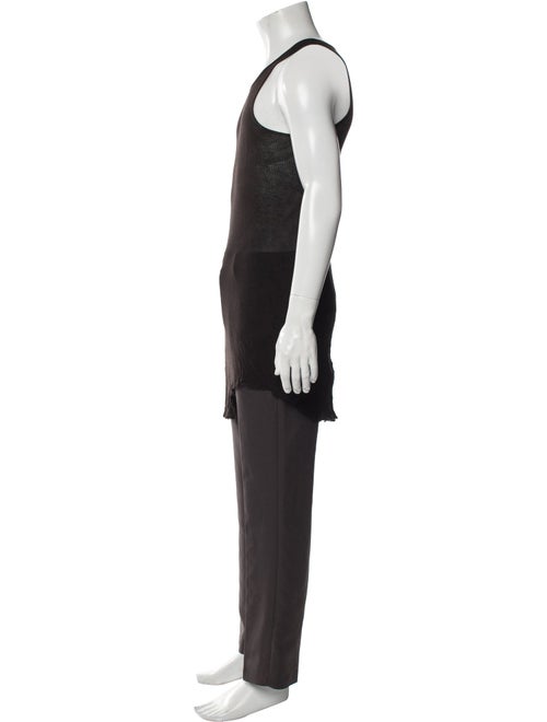 Rick Owens Scoop Neck Sleeveless T-Shirt