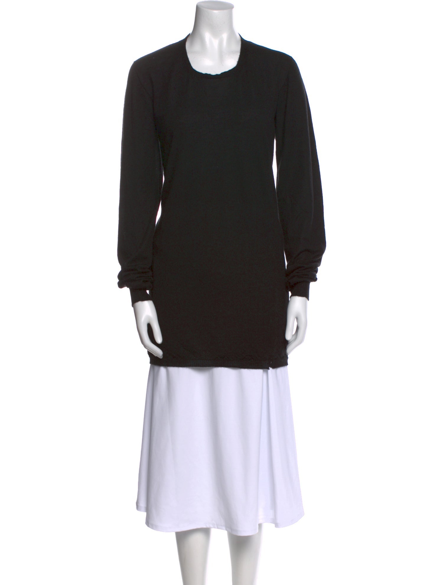 Rick Owens Cashmere Crew Neck Sweater