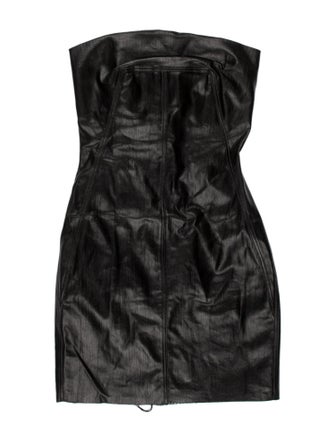 Rick Owens Strapless Mini Dress