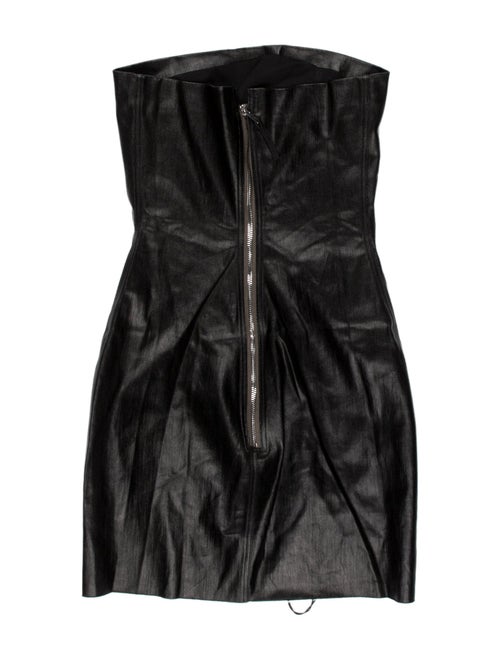 Rick Owens Strapless Mini Dress