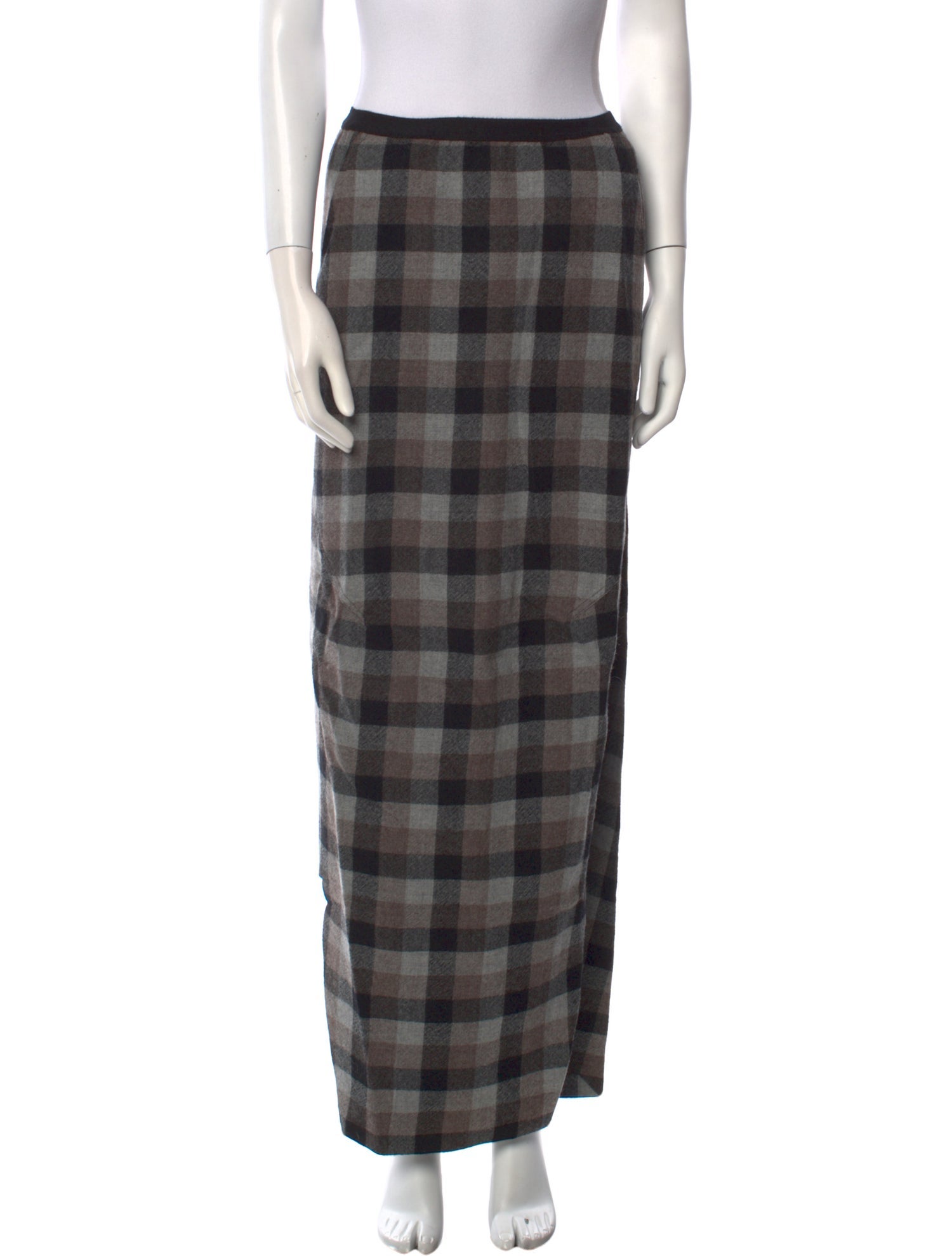 Rick Owens Wool Straight Leg Pants