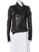 Rick Owens Lamb Leather Biker Jacket