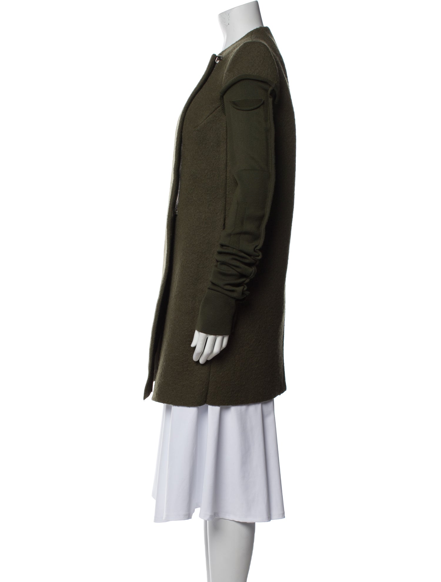 Rick Owens Virgin Wool Coat