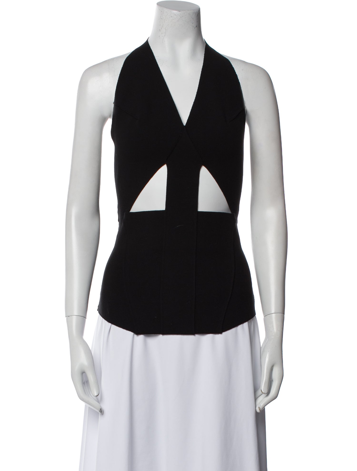 Rick Owens Halterneck Sleeveless Top