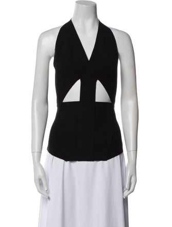 Rick Owens Halterneck Sleeveless Top