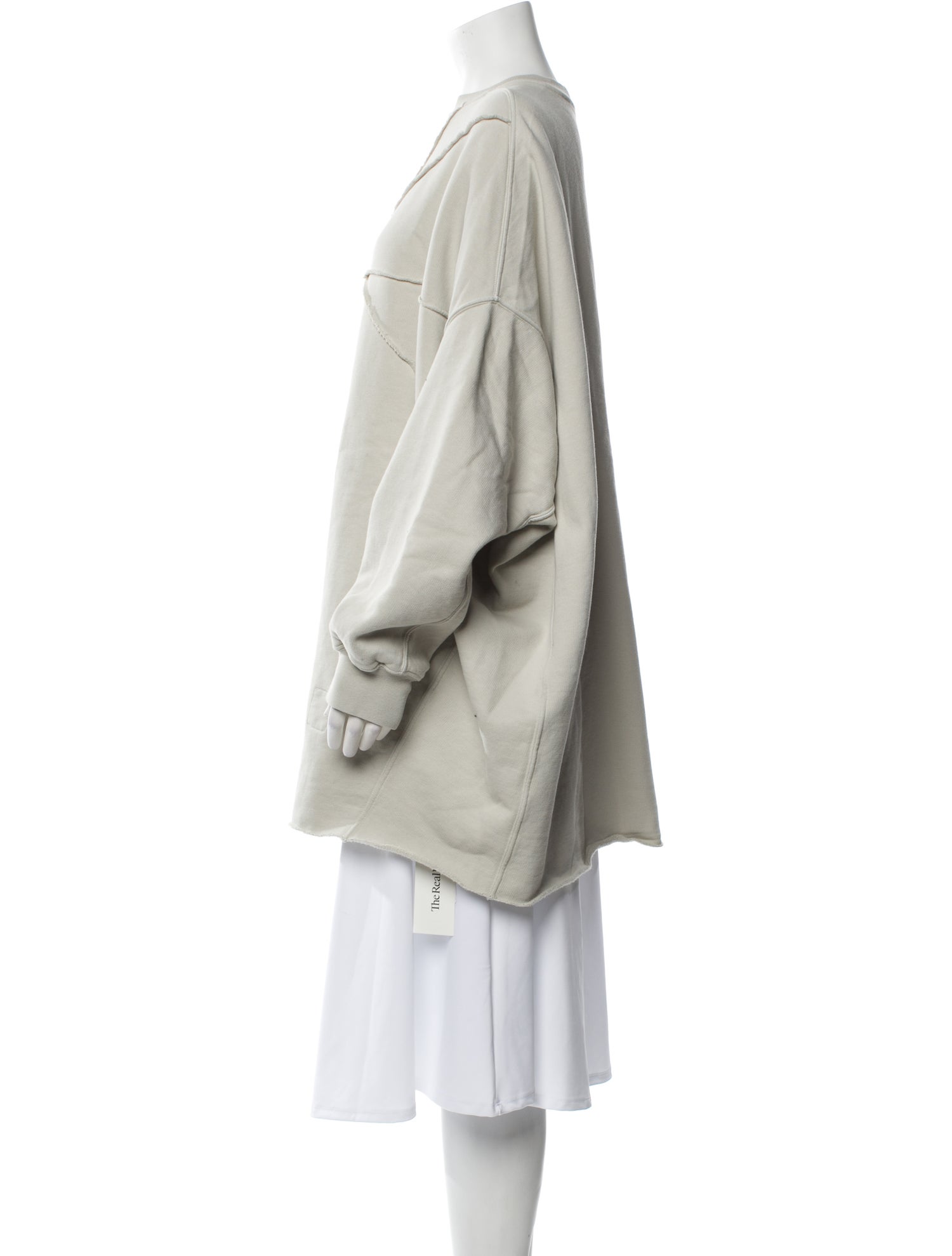 Rick Owens Crew Neck Long Sleeve Tunic