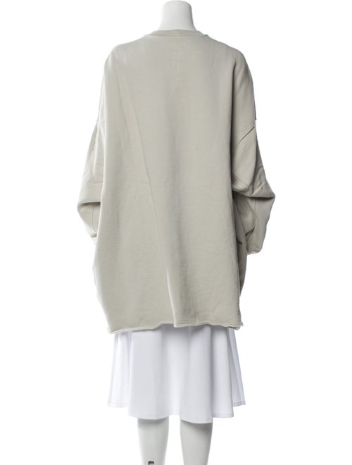 Rick Owens Crew Neck Long Sleeve Tunic
