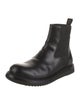 Rick Owens Leather Chelsea Boots