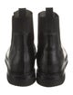 Rick Owens Leather Chelsea Boots