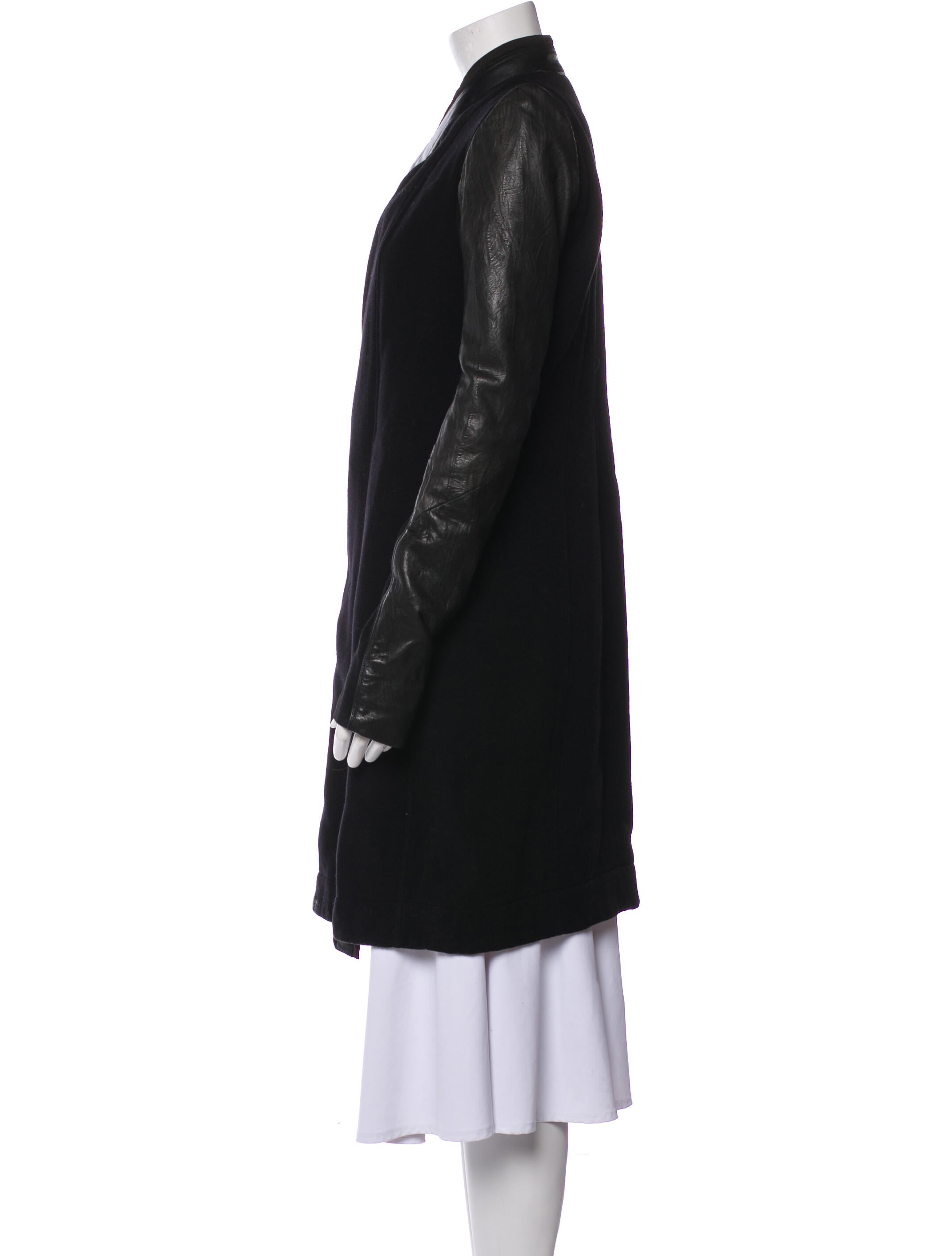 Rick Owens Virgin Wool Coat