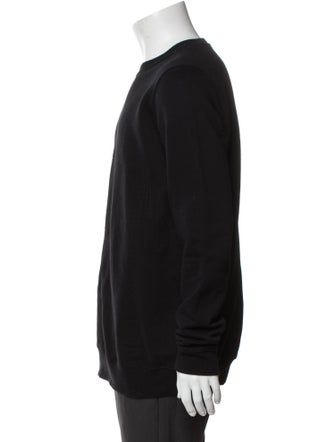 Rick Owens Crew Neck Long Sleeve Sweatshirt