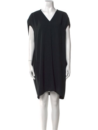 Rick Owens V-Neck Mini Dress