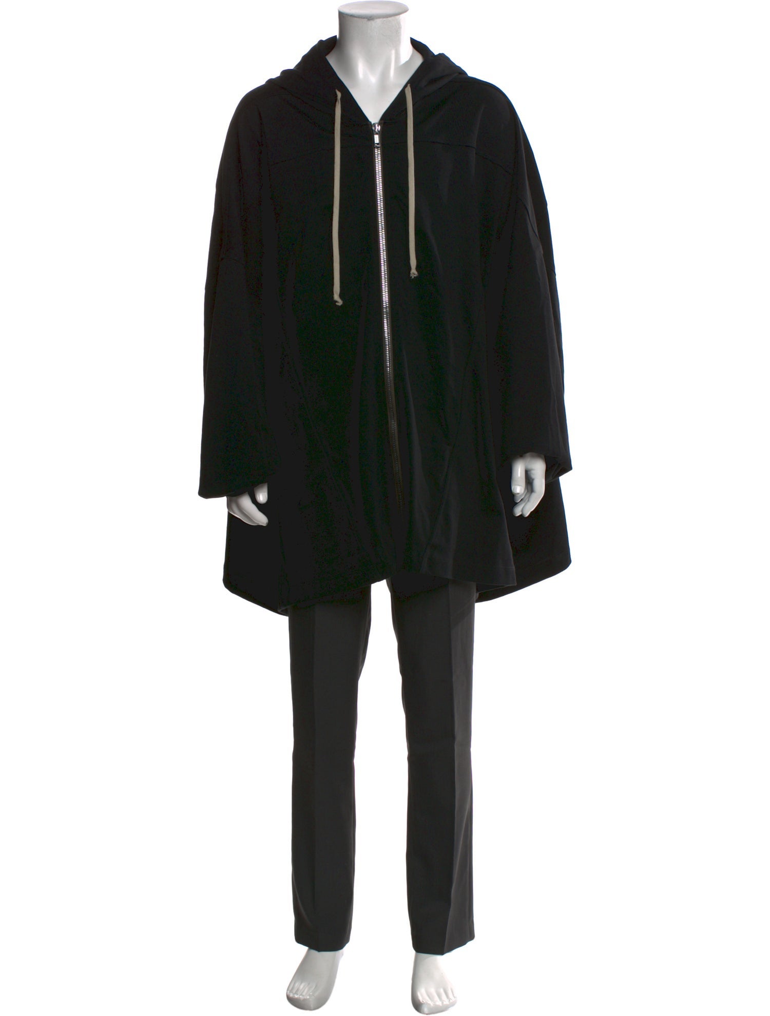 Rick Owens Crew Neck Long Sleeve Hoodie