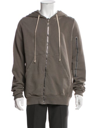 Rick Owens Crew Neck Long Sleeve Hoodie