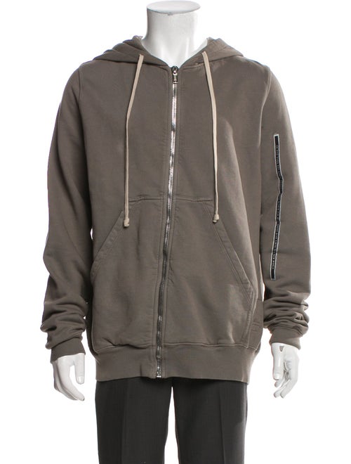 Rick Owens Crew Neck Long Sleeve Hoodie