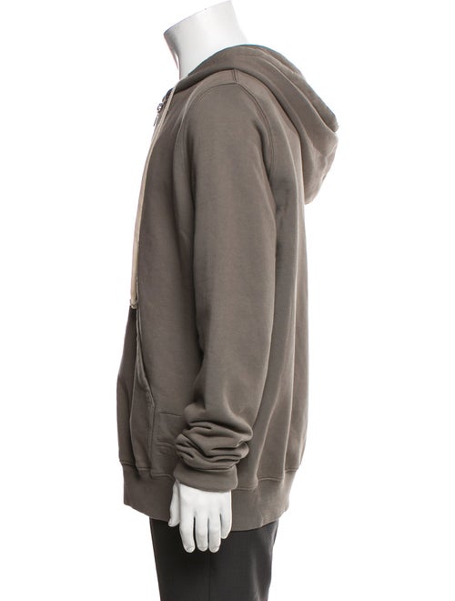 Rick Owens Crew Neck Long Sleeve Hoodie