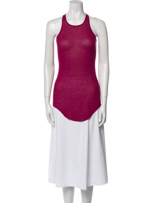 Rick Owens Scoop Neck Sleeveless Top